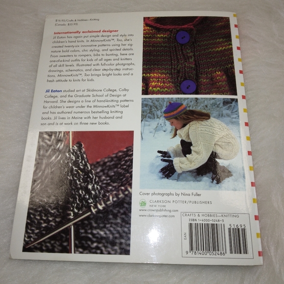 BOOK Minnow Knits, Too by Jil Eaton: More uncommon knits for kids big and small. - Picture 15 of 15
